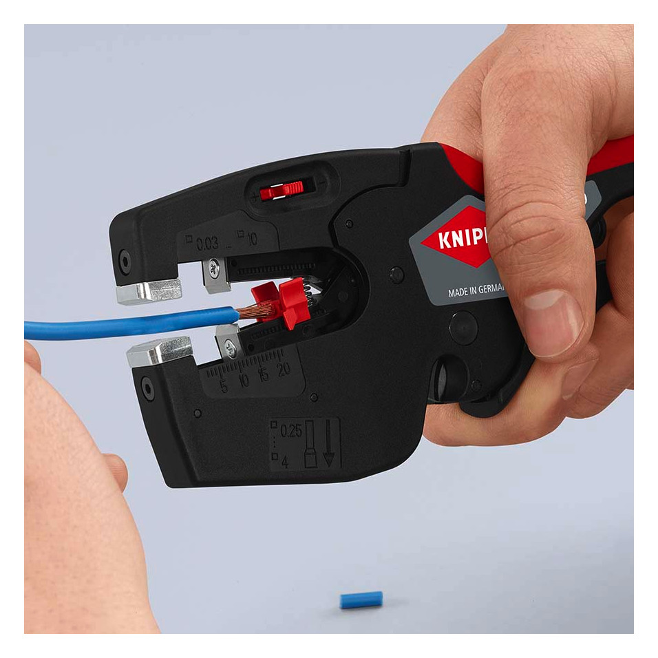 Abisolier-/Crimpautomat abisolieren und crimpen Hand 0,03-10qmm 17x110x190mm