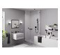 hansgrohe RainDrain Spot Boden-Punktablauf Komplettset, 150x150mm, rückseitig befliesbar, Edelstahl