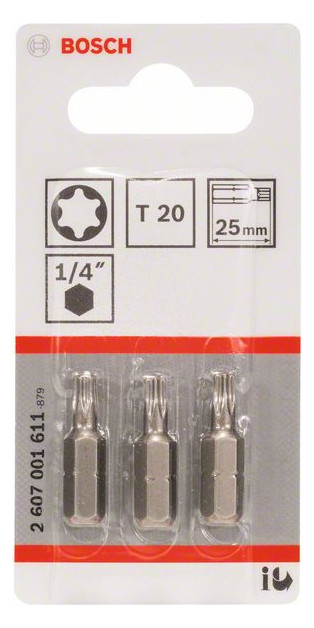 Bit TX20 L=25mm 6,4mm(1/4) 1/4Zoll