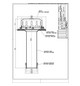 LORO Flachdach-Sanierungsablauf DN 100, Innendurchmesser 118-130 mm, Klemmflansch