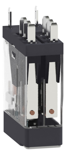 Schaltrelais 2W IP20 13x30x34,5mm Schraub