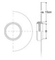 Crassus Überschiebeflansch CSF DN 160, 1,5 bar