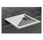 Duschwanne BetteUltra 8750 90x80x2,5cm, Mini-Wannenträger, graphite