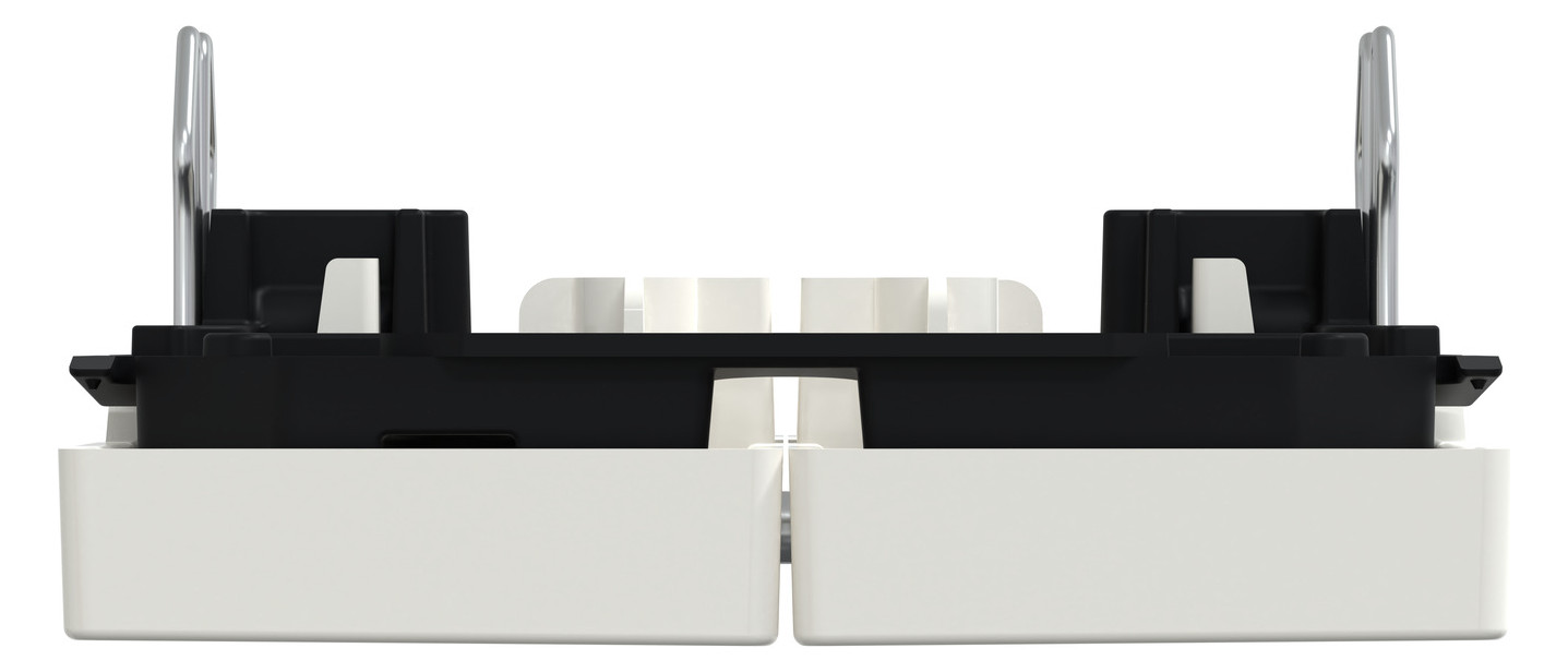 Wippe Serien Schalter System M polws glz Geeignet für Bussystem-Tasterankopplung