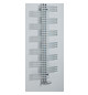 Zehnder Design-Heizkörper yucca YSD-130-080, 1340 x 800 mm, Telegrey 4, RAL 7047, doppellagig