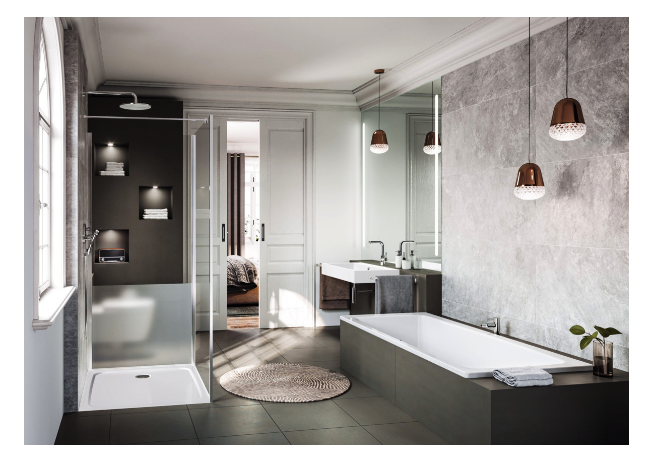 Kaldewei Badewanne CAYONO DUO-725 180x80cm, Griffloch, Perl-Effekt, Vollantislip, pergamon Kaldewei Badewanne CAYONO DUO-725 180x80cm, Griffloch, Perl-Effekt, Vollantislip, pergamon