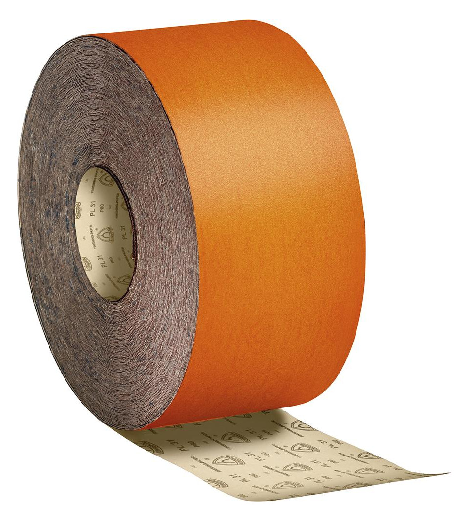 Bild Finishingpapier 31B Sparrolle 110mm x 50 000mm Korn 40 Klingspor-0