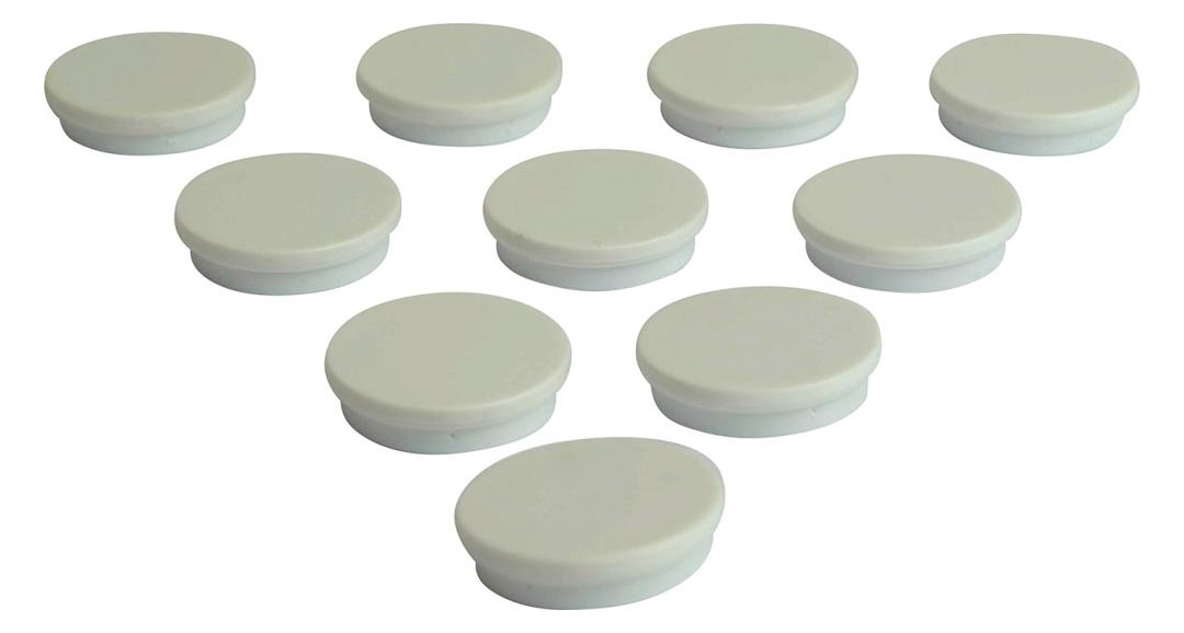 Bild Organisationsmagnet rund weiß 30mm Eclip se - C ECLIPSE MAGNETICS-3