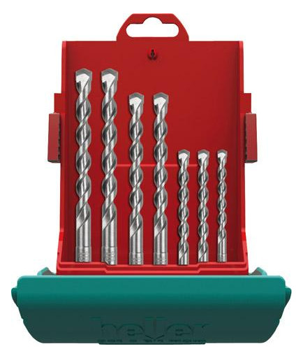 heller-SDS-plus-Hammerbohrer-Satz Bionic Pro - 7-teilig,...