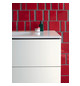 Duravit Waschtisch-Unterschrank Compact L-Cube 82 x 39,1 cm, weiß matt, 2 Auszüge, stehend