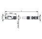 Patchkabel Cat6A S/FTP IP20 10m bl RJ45 1:1 24qmm