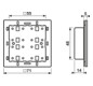 Tastsensor KNX LS UP 8pkt inkl.Ankoppl Mit Busankopplung m.LED-Anz