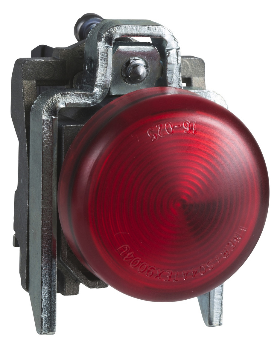 Leuchtmelder komplett 1f LED UC rnd fl Ø22,5mm rt IP65