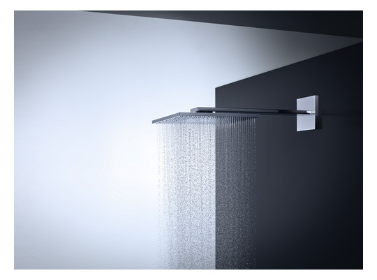 hansgrohe Kopfbrause Axor mit Brausearm, 300x300mm, 2jet, chrom