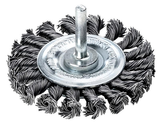 LESSMANN-Zopf-Rundbürste, Edelstahl 0,5mm - 75mm,...