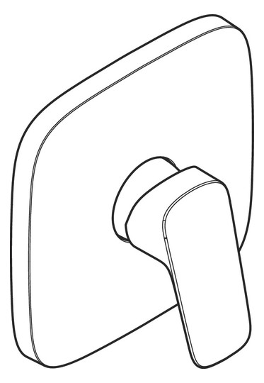 hansgrohe Fertigmontageset Logis UP-Brause-Einhebelmischer, 1 Verbraucher, chrom