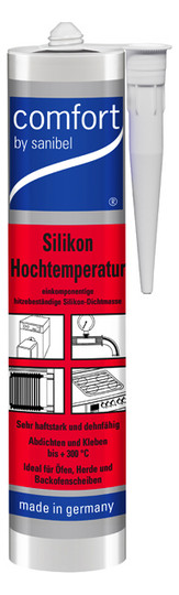 comfort-Hochtemperatur-Silikon- Dichtungsmasse 300ml rot - Ottenbruch -  Online-Shop