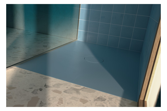 Bette Duschfliese PLUS BetteAir 1500 x 1000 mm, bahama beige, Rechteck, glasierter Titan-Stahl