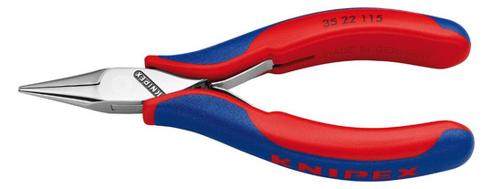 KNIPEX-Elektronik-Greifzange 3522 - 115 mm