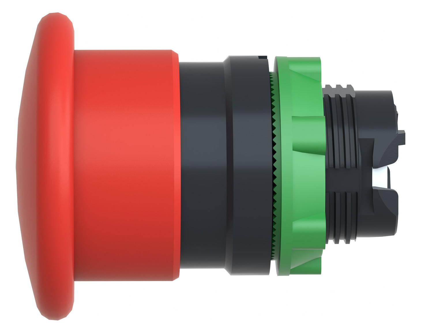 Frontelement für Not-Aus Ø22,5mm rt rnd IP66 hoch Tastend