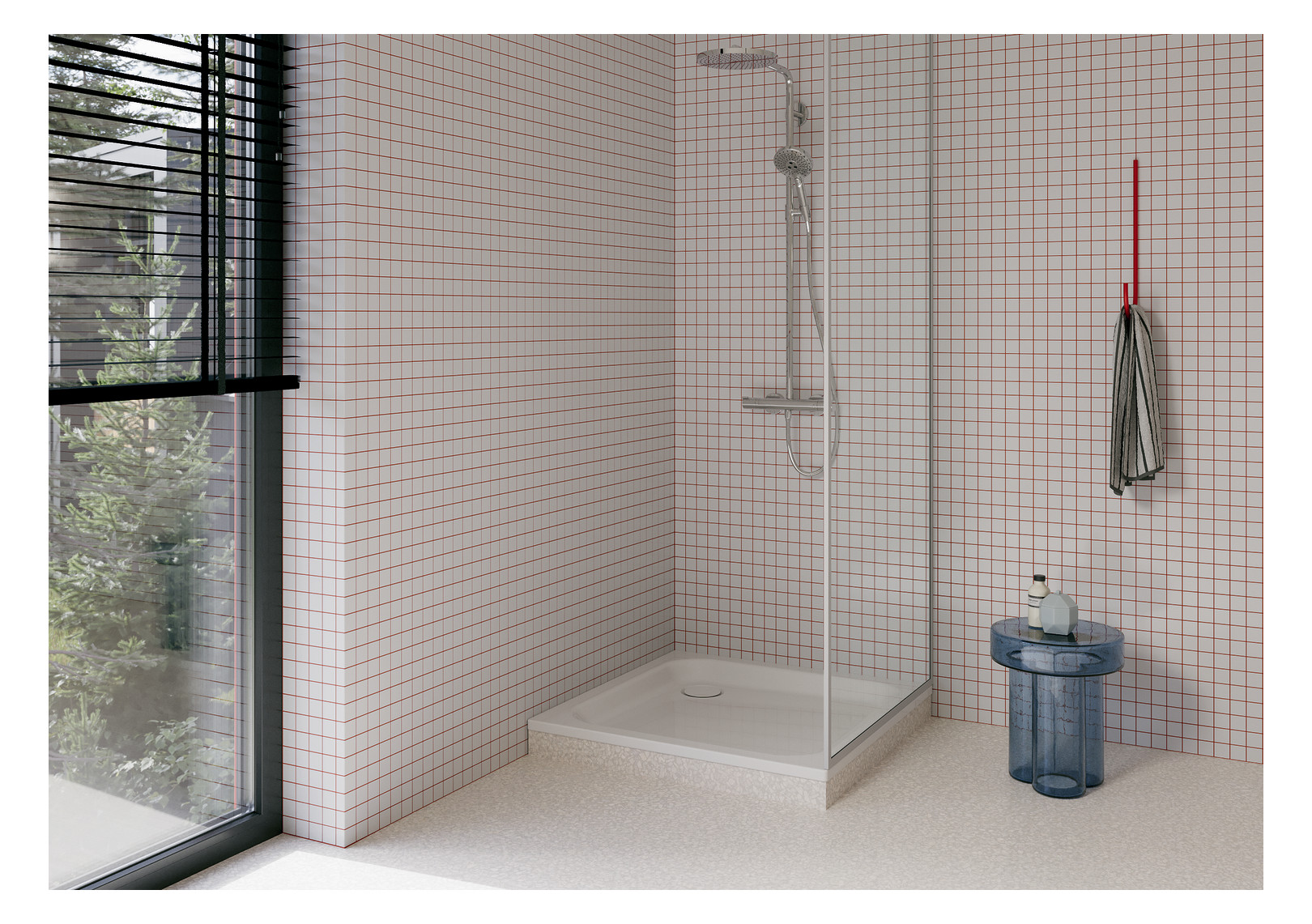 Duschwanne BetteSupra 5820 80x80x6,5cm, starwhite