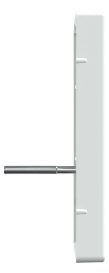 Zentralplatte TAE 3f System Design lows Schraubbef m.Beschr.Feld