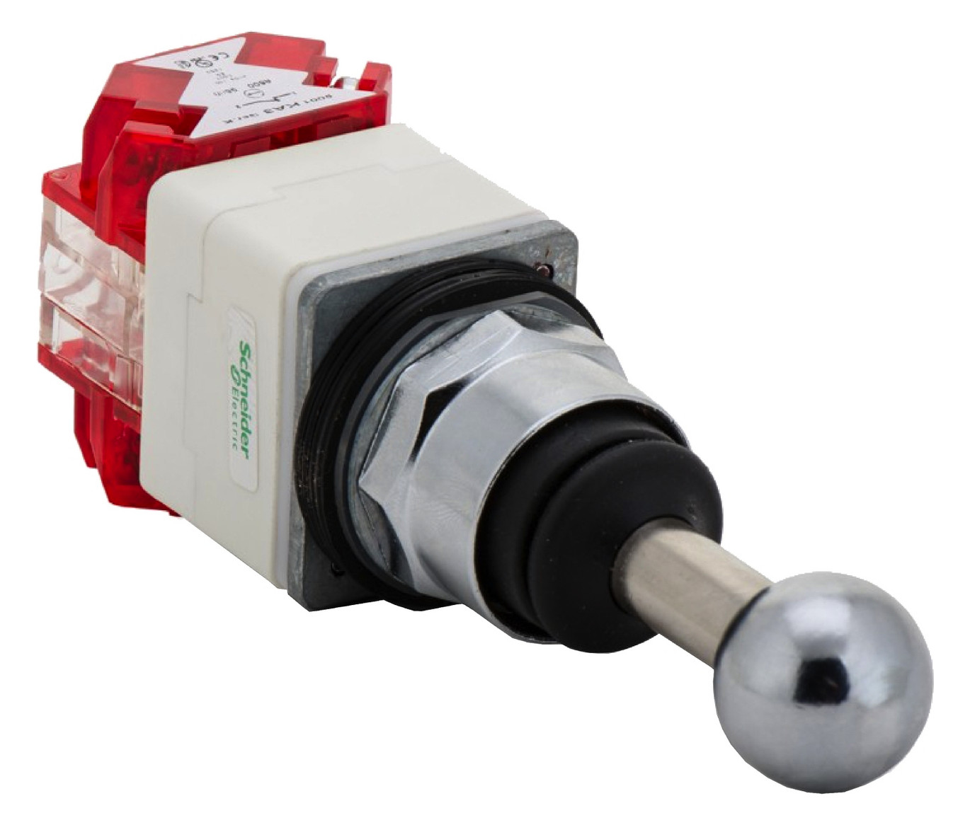 Steuerschalter 4stuf IP66 4richt 10A Ø31mm 80mm Mit Rückzug in Nullstellung