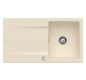 V&B Spüle Siluet 50 mit Ablaufgarnitur, Excenterbetätigung, ivory CeramicPlus