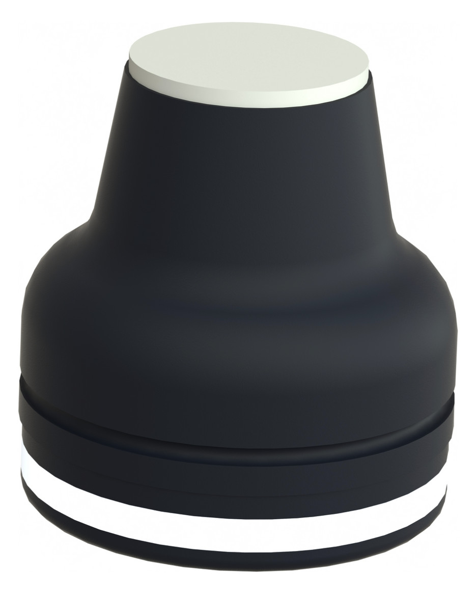 Drucktaster Front 1f ws Ø22,5mm rnd IP65 Tastend