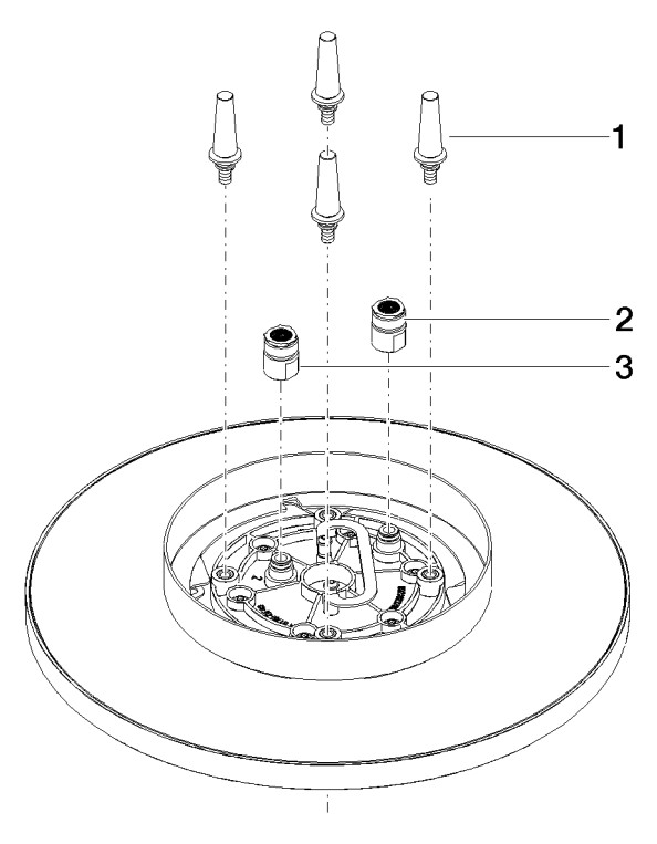 Dornbracht Regenbrause d= 300mm, für Deckenanbindung, schwarz matt
