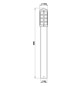 Pollerleuchte 50W E27 edst Edst Kst_opal IP44 HV