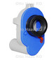 HAAS PE-Urinal-Absauge-Siphon DN 50, Ablauf waagerecht, blau