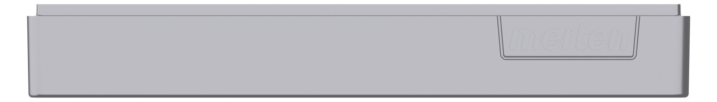 Rahmen 2f edst glz D-Life Kst f.GEB-K Unterputzmontage Thermopl