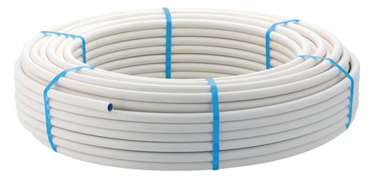 Geberit Systemrohr ML, Therm DN 12, Ø 16 mm, Rolle 250 m, außen weiß