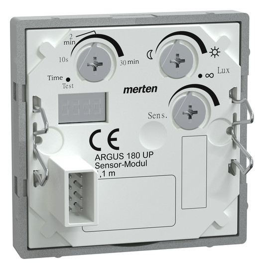 Bewegungsmeldersensor UP System M UP 180° alu 1,1m IP20 Konstantlichtregelung