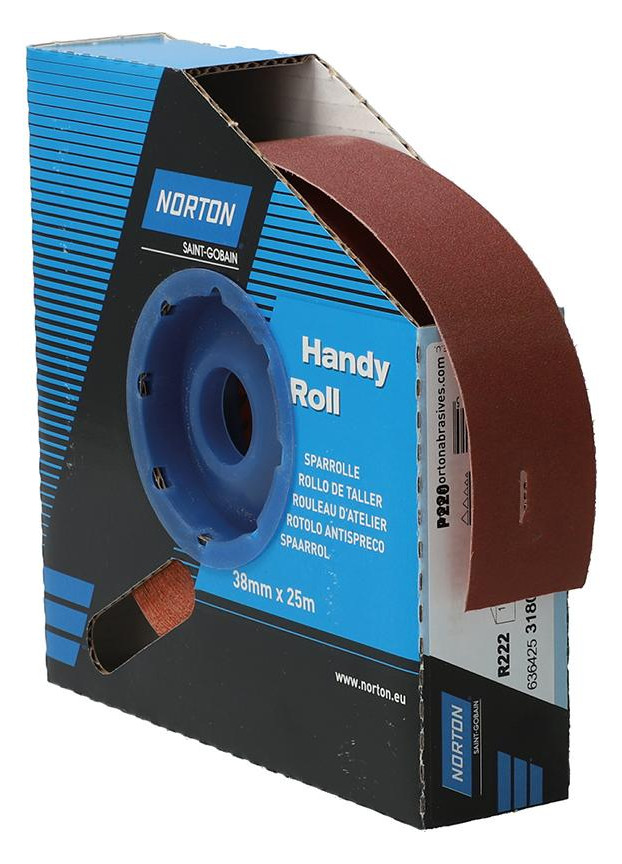 Bild Sparrolle R222 38mmx25m P220 - Norton-0