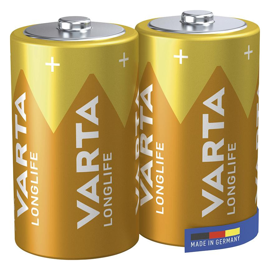Bild Batterie LONGLIFE D 2er Blister Alkaline - VARTA-1