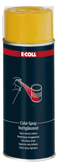 E-COLL-Color-Spray, hochglänzend RAL1028-melonengelb...