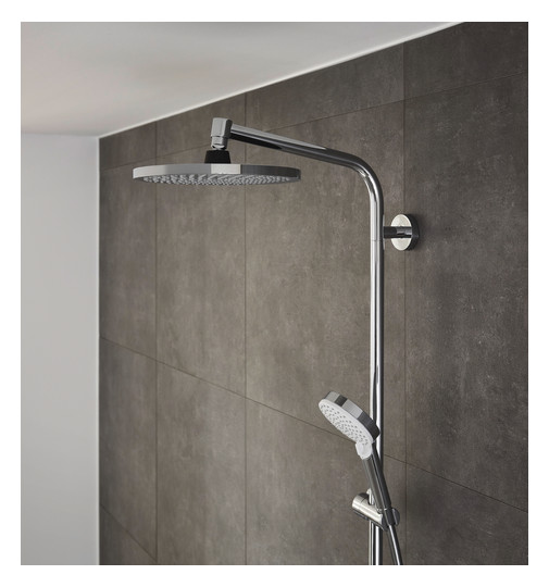 hansgrohe Showerpipe Crometta S mit Thermostat, 16 l/min, chrom