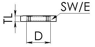 WISKA Gegenmutter M25            EMMU 25 