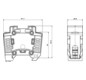 D0-Sicherungssockel 1p D02 REG 63A 400V Kst m.Abdeck