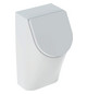 Geberit Urinal Renova Plan weiß, mit Deckel, Zulauf/Abgang hinten