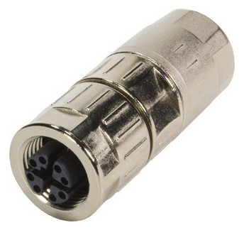 HART M12 slim female crimp 8 21038812805 