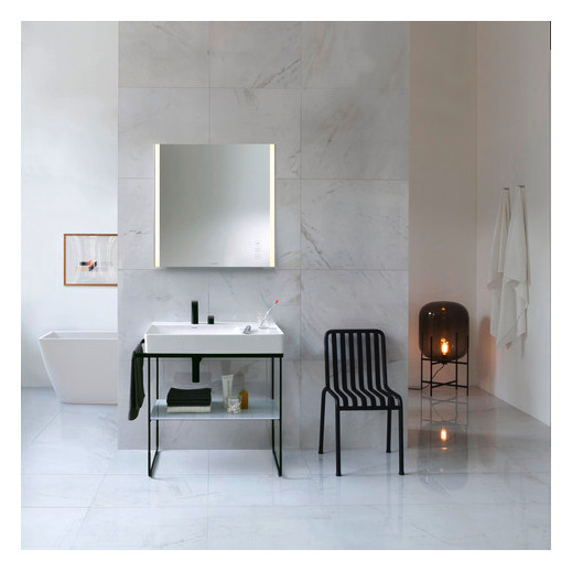 Duravit 2-Loch-Waschtisch-Armatur M D.1 Ausladung 148mm, ohne Zugstangen-Ablaufgarnitur, schwarz matt