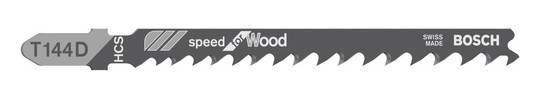 BOSCH-Stichsägeblätter Speed for Wood - T144D...