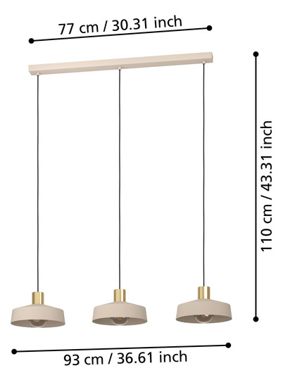 EGLO Hängeleuchte VALDIOLA        900431 