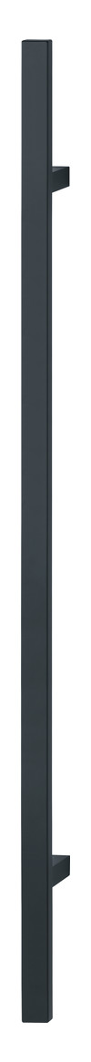 Bild HOPPE Stoßgriff E5726, BA 1.000mm, L 1.400mm, Durchmesser 40mm, verdeckt verschraubt, schwarz matt-0
