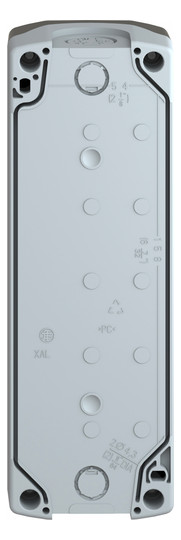 Aufbaugehäuse Kst 5f Ø22,5mm IP54 68x196x53mm