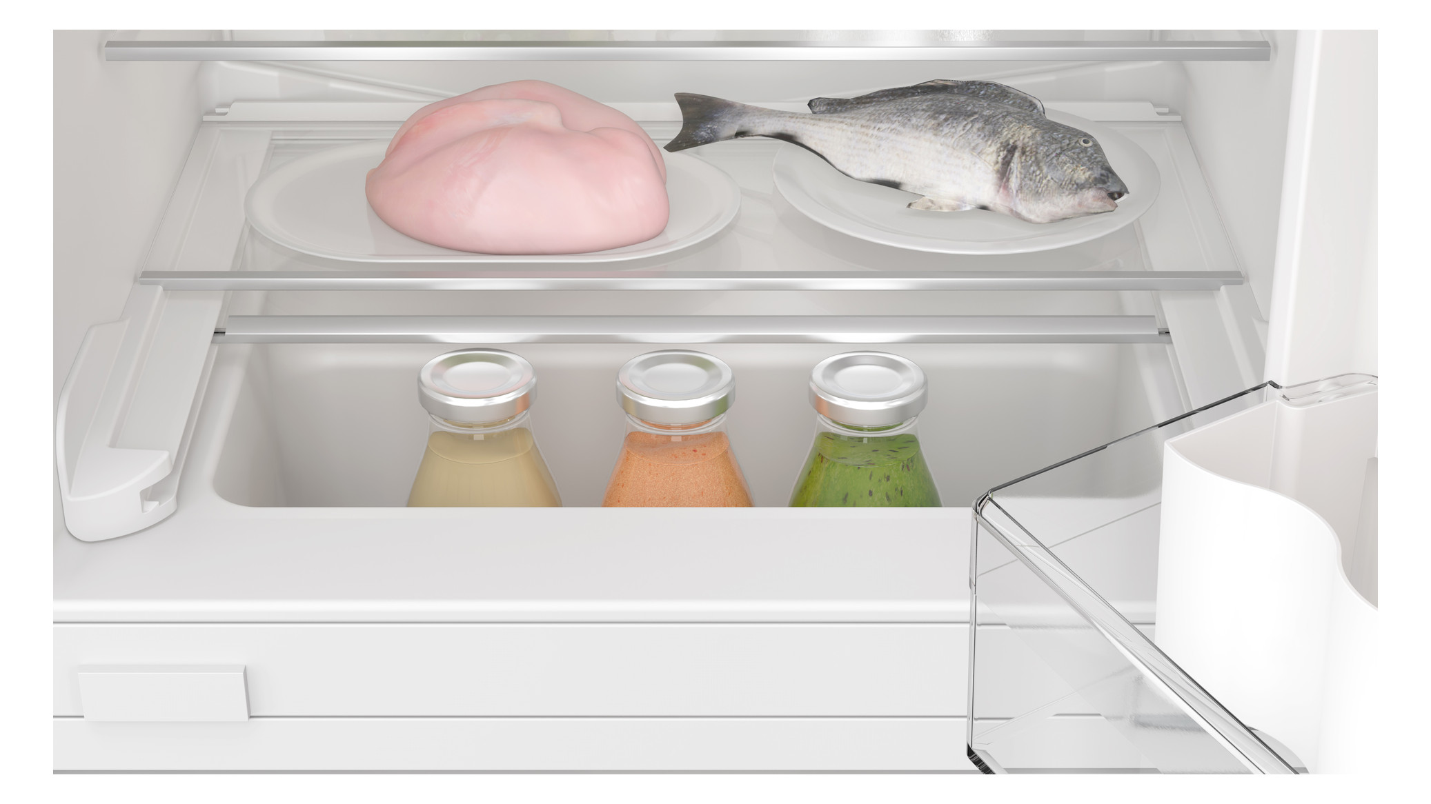 Kühlschrank UB E 134l ws 93kwh B598mm H820mm