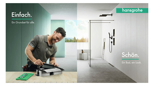 hansgrohe uBox universal Ablaufgehäuse DN 50, für Standardinstallation